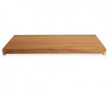 Mitheis Quadrem Schneidebrett, Eiche-Aluminium 58,5x26x4