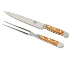 G�de Messer Serie Alpha Olive Tranchierset 2tlg