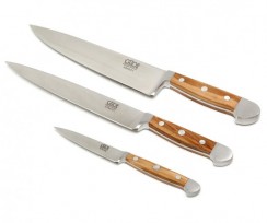 G�de Messer Serie Alpha Olive Messerset 3tlg