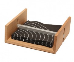 Mitheis Quadrem Serviettenhalter, Eiche-Aluminium